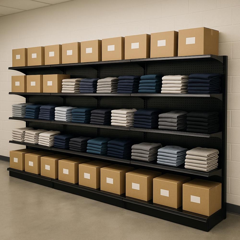Metal Gondola Shelving