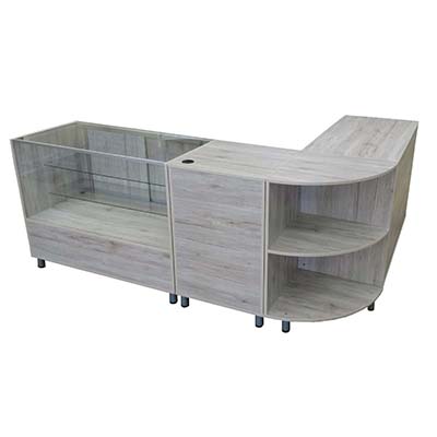 deluxe showcases deluxe barn wood showcase set