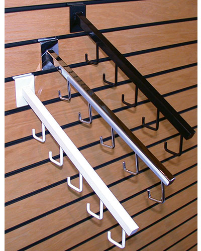 slat wall accessories slat wall waterfall face outs